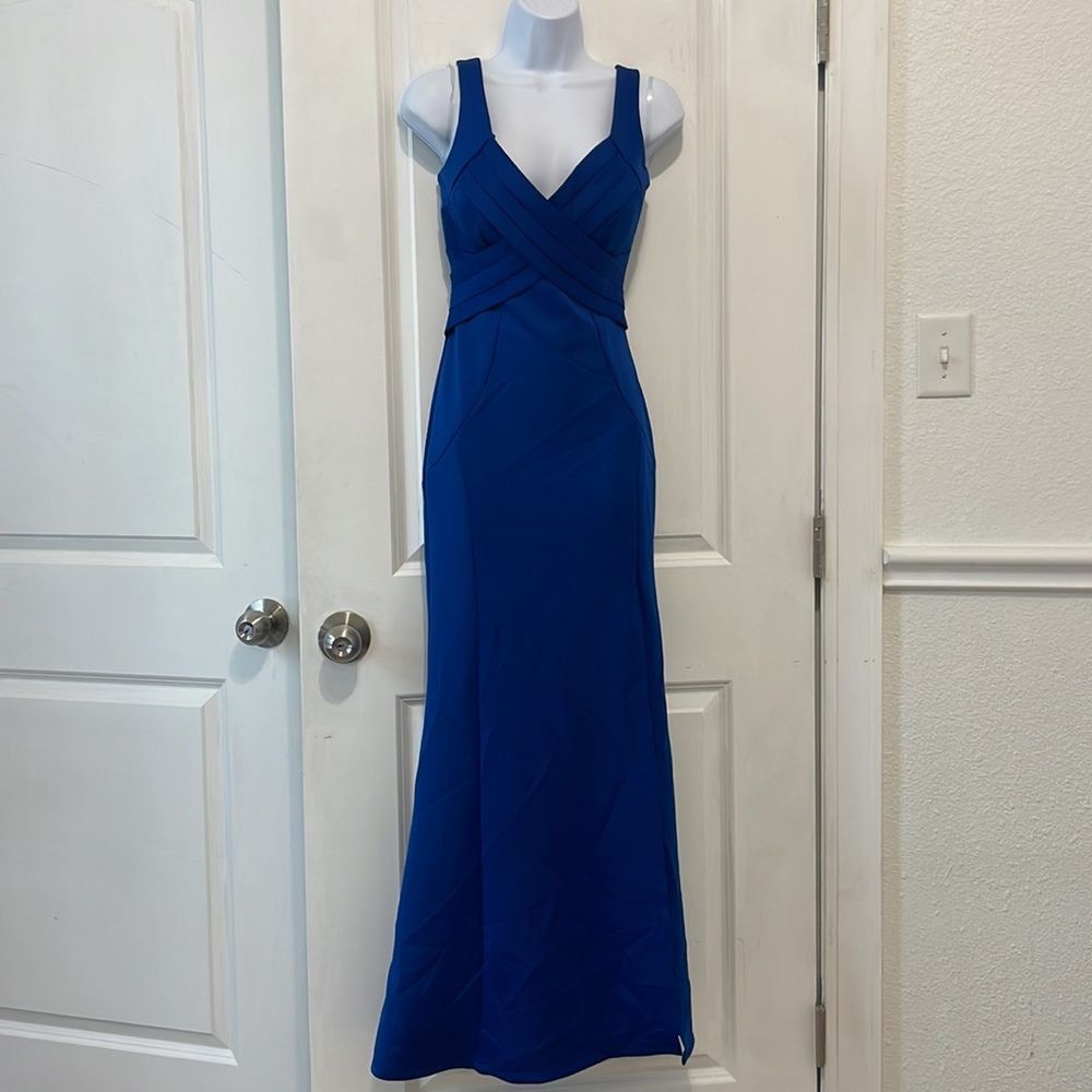 New! Royal Blue Mermaid Dress Size Medium